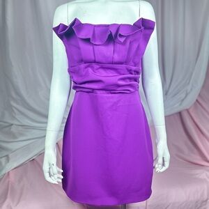 🅽🅴🆆 DO+BE sleeveless Vivian dress in violet / purple, size Large